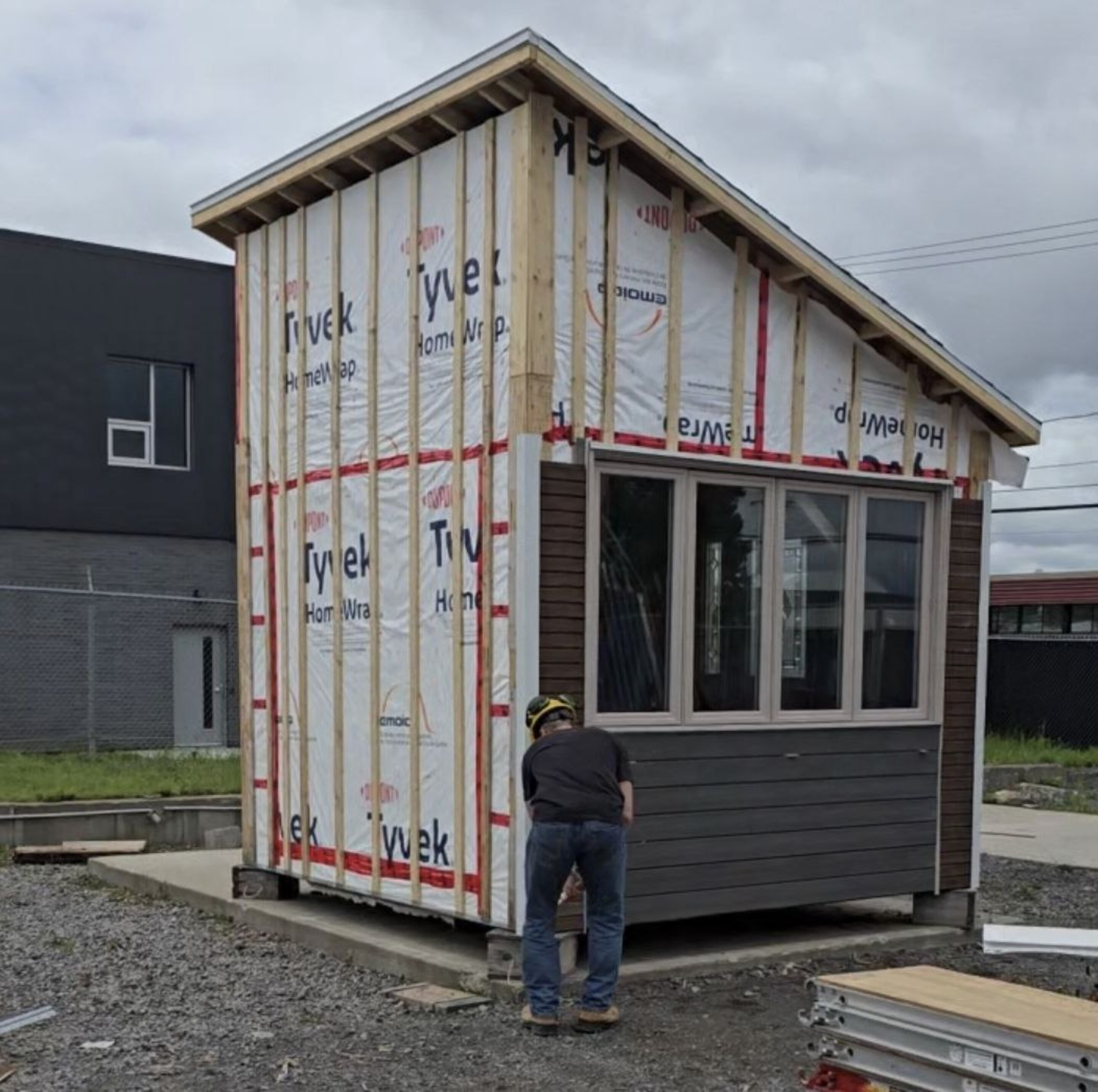 Construction de cabanons